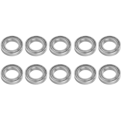 10 Pièces Roulements Miniatures à Billes Acier Inoxydable S6905ZZ 42x25x9mm pour Accessoires Mécaniques