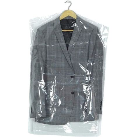 10 Pièces Sac à Vêtements Transparent Sac De Protection Pour Vêtements Suspendus 60 × 90 cm Utilisé Pour Le Stockage à Domicile, Le Magasin De Vêtements Et Le Nettoyeur à Sec.