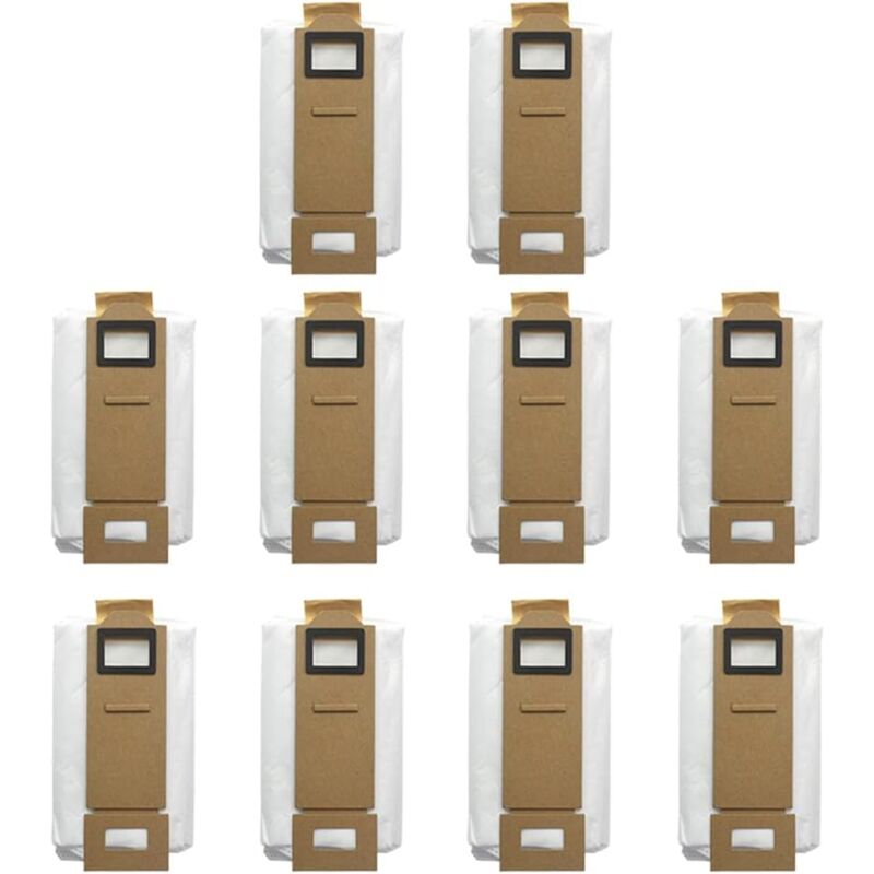 10 pièces sacs à poussière pour Roborock S7 T7 T7S T7plus T7Splus S7Max S70 S75 remplacement pour aspirateur sacs à poussière accessoires
