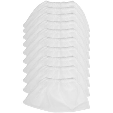 10 pièces Sacs Collecteur de Poussière pour Ongles avec 3 Ventilateurs, Accessoire d'Aspirateur à Manucure