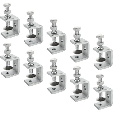 10 Pièces Serre-Joints C 30 mm – Acier Inoxydable 304 – Plage 0-25 mm – Soudage, Ébénisterie