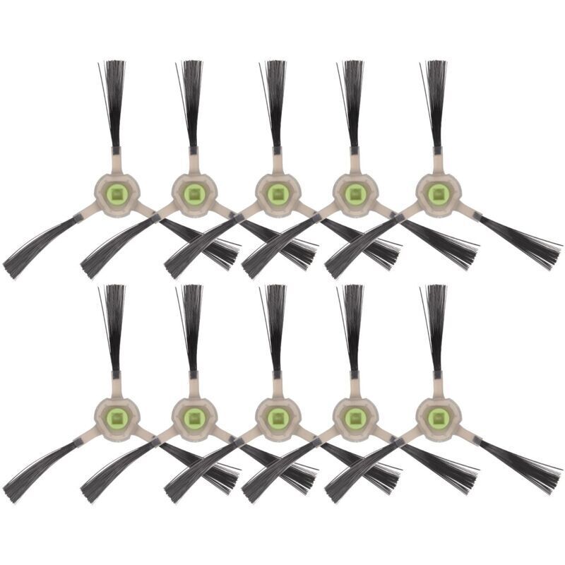 (10 pieces) Side brush for Lefant M1, M320, M310, M210B, M213S, M210S, M210, M213, OKP, K2, K3, K3A, K4, K5, side brush kit for robot vacuum cleaner,