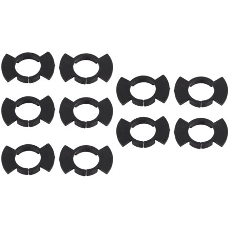10 Pièces Support de Phare LED TK‑122, Adaptateur et Support de Fixation pour Phare de Voiture, Base de Lampe à Clip