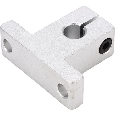 10 Pièces Support Linéaire pour Tige de Guidage, Rail en Aluminium pour Imprimante 3D CNC