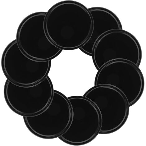 10 pièces Tapis Antidérapant Voiture Tableau Bord Rond Support Téléphone