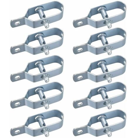 10 Pièces Tendeur Grillage, Tendeur de Clôture, Tendeurs à Fil Barbelé, Kit de Connecteurs Tendeur de Corde pour Fil de Tension