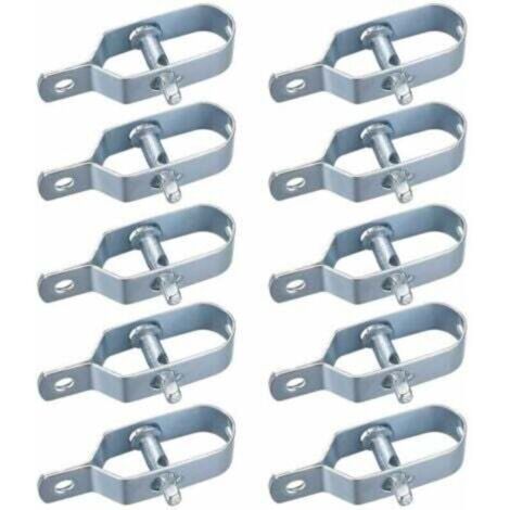 10 Pièces Tendeur Grillage. Tendeur de Clôture. Tendeurs à Fil Barbelé. Kit de Connecteurs Tendeur de Corde pour Fil de Tension