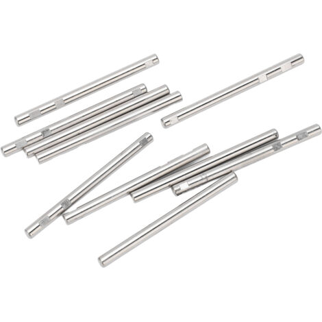 10 Pièces Tiges Filetées Inox 4mm pour Moteurs Brushless Modélisme RC