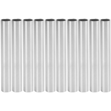 10 Pièces Tube Aluminium Rond Droit 14mm pour Robot et Outils de Support Référence 6100‑1214‑0100