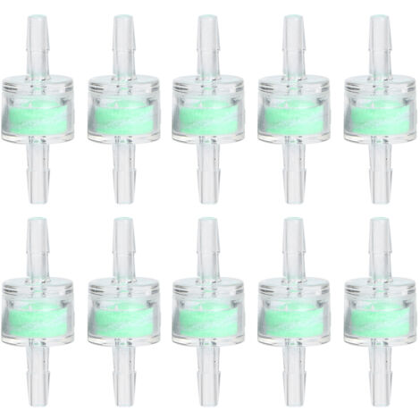 10 pièces Tuyau Silicone 4MM pour Pompe à Eau Aquarium Verte - Filtration Nettoyage Réservoir à Poissons