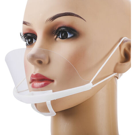 10 Pièces Visière de Protection Réutilisable Transparent Anti-buée Protection Visage——Oi-FRIS, Oi-FRIS