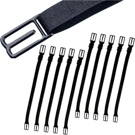 XVX 10 piezas de accesorios para mascarillas, ganchos para mascarillas, ganchos elásticos contra estrangulación