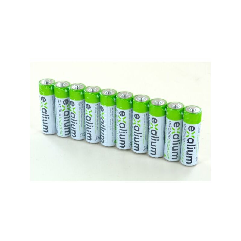 

10 pilas LR06 AA 1.5V alcalina - Exalium