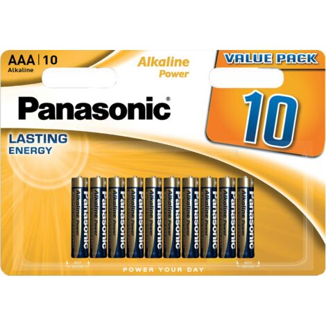 10 Piles AAA LR03 Alkaline Power