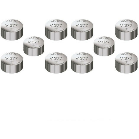 10 Piles varta 377 SR626SW