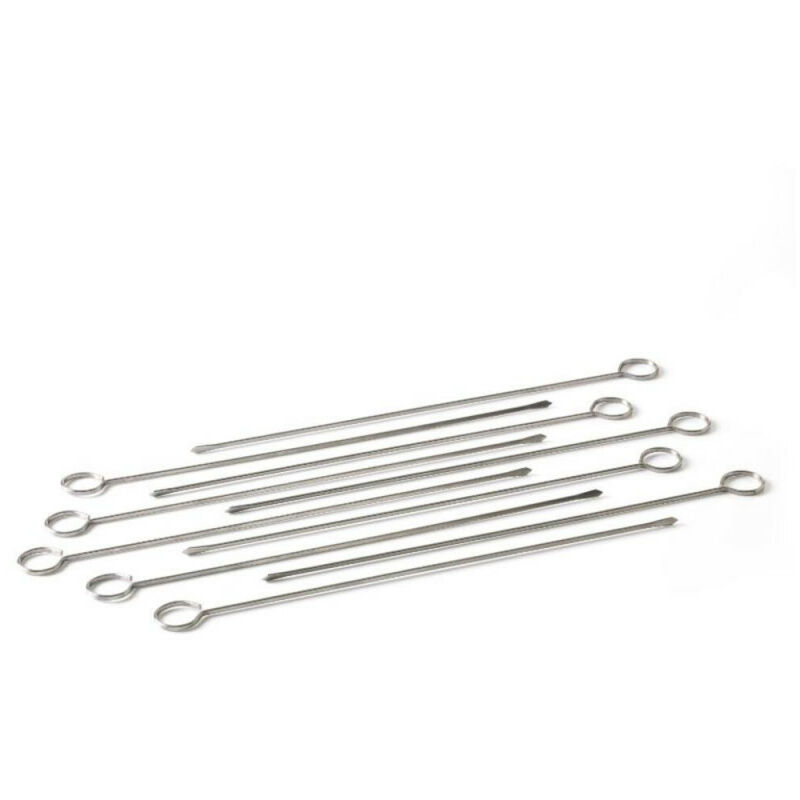 

Set 10 Brochetas Bbq Inox 33Cm