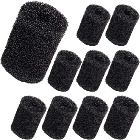 TINOR 10 Polaris Tail Scrubber-Ersatzteile für Vac-Sweep Poolreiniger-Schlauchtülle – passend für 180,280,360,380,480,3900 Schaum am Ende des Schlauchs