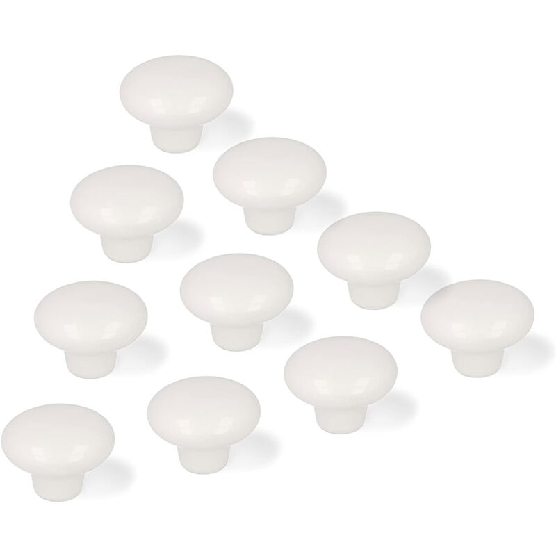 

Pomo Mueble | Estilo Clásico | Fabricado en Porcelana | Acabado en Blanco | Medidas 134*92*80 mm | Sistema de Fijación Atornillado | Incluye