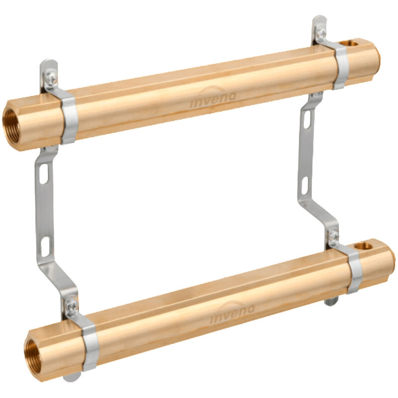 10-Ports Laiton Chauffage Distributeur Bâtiment Circuit Collecteur Système