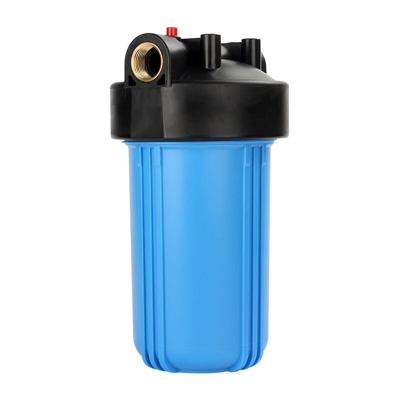 10 pouce Grand Bleu Filtre à eau logement cartouches de filtre Boîtier bleu (1)