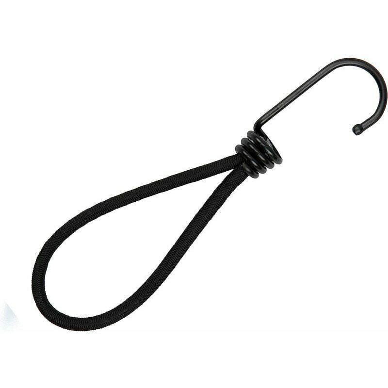 10 Professionelle Gummispanner mit Haken (Schwarz 150 mm) für Planen, Poster. | 06286512060839 10 Professionelle Gummispanner mit Haken (Schwarz 150 mm) für Planen, Poster. | 06286512060839