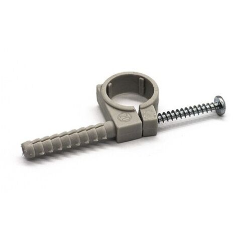 10 PZ COLLARI SINGOLI IN NYLON CON VITE mm 10