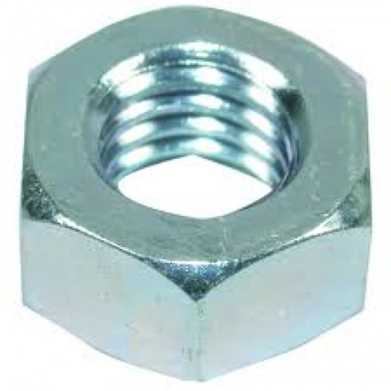10 pz dado dadi zincato mm 20 m20 vite bullone esagonale