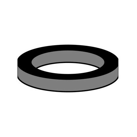10 PZ GUARNIZIONI IN GOMMA PER CARTUCCIA INTERNA                       M28 - 19 x 25,9 x 3 mm