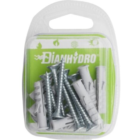 10 PZ TASSELLI  CON VITE BLISTER pz.10 x Diam. 6 FAIDF