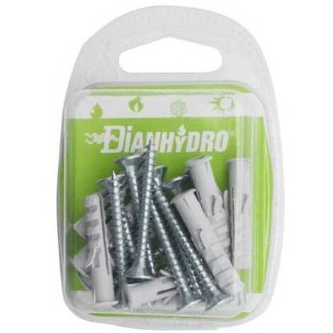 10 PZ TASSELLI  CON VITE BLISTER pz.10 x Diam. 6 FAIDF