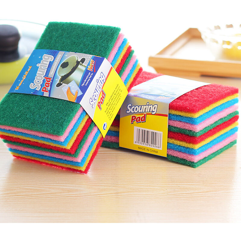 10 pz/pacco Panno di Colore Lavaggio Spugna da