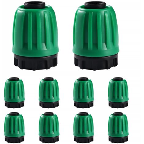 10 raccords, irrigation goutte à goutte, 16mm, plastique, jardin, serre