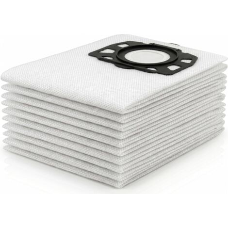 10 Replacement Bags for Karcher Vacuum Cleaners WD3 WD2 Plus KWD1 KWD2 KWD3 MV3 SE4001 SE4002 KFI 357