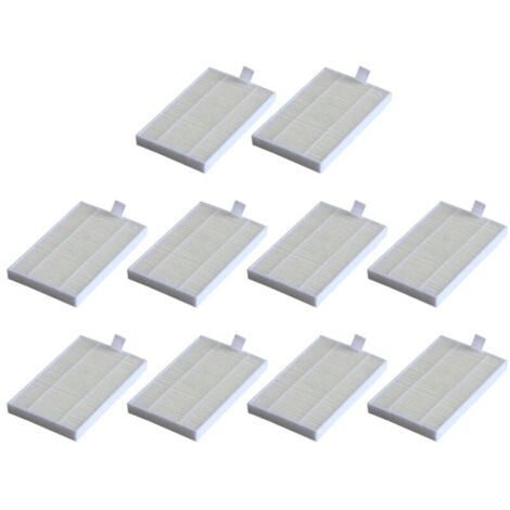 10 Repuestos para Filtro HEPA de Robot Aspirador Compatible con C30B 800T 820S