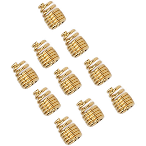10 Ressorts Anti-Cérumen pour Prothèses Auditives ITE, ITC, CIC - Protection Tubes
