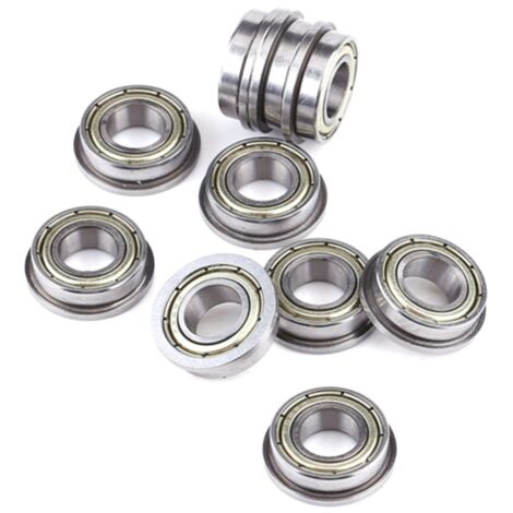 10 rodamientos de bolas con brida doblemente blindados F688ZZ de 8165 mm en acero para motor