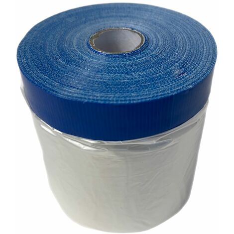 Profi Baufolie Malerkrepp Klebeband Abdeckband Abdeckfolie 2400mm 16m Folie 