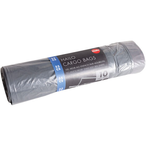 10 rouleaux de 10 sacs poubelle pour bac de 55L