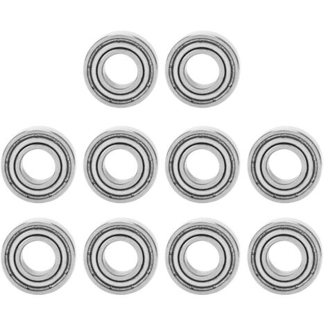 10 Roulements à Billes 686ZZ 6x13x5mm pour Moteurs et Ventilateurs Haute Vitesse