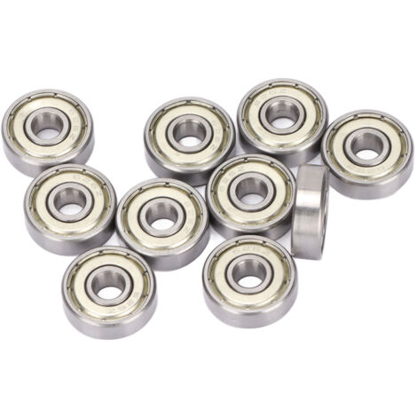10 Roulements à Billes à Gorge Profonde 626Z Blindés Acier 6x19x6mm - Lot de 10 Pièces