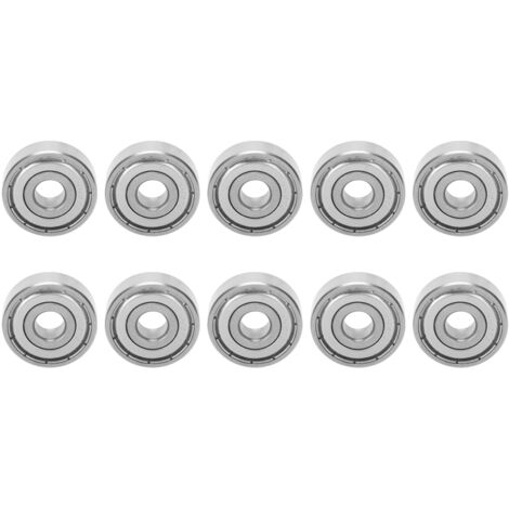 10 roulements à billes en acier inoxydable à grande vitesse pour patinage à roulettes S627Z