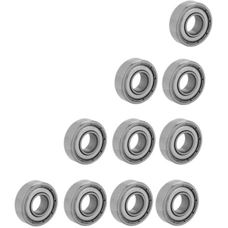 10 roulements à billes en acier miniatures 699ZZ 9x20x6mm avec double blindage