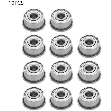 10 roulements à billes F603-ZZ en acier, 3x9x5mm, double étanchéité, haute vitesse - Lot de 10 pièces