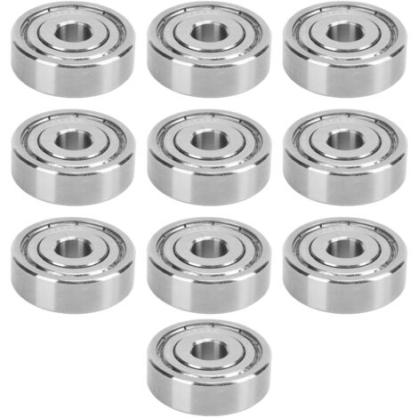 10 Roulements à Billes Miniatures en Acier Inoxydable S6300ZZ 35x10x11mm pour Équipements Haute Vitesse