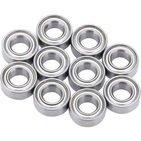 10 Roulements à Billes Miniatures MR105zz en Acier Chrome, Résistants à l'Usure, 6000 RPM, pour Imprimante 3D