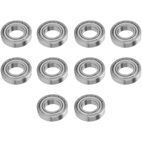 10 Roulements Miniatures Haute Vitesse Acier Inoxydable S6901ZZ 24x12x6mm Pièces Mécaniques
