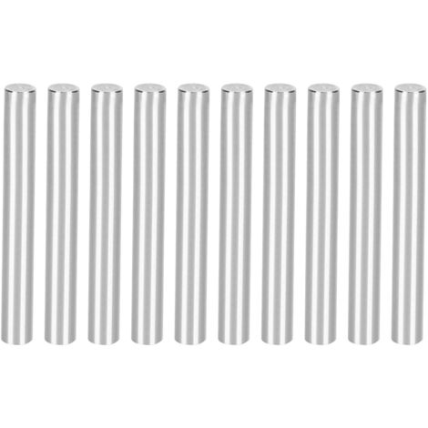 10 runde Edelstahlwellen Φ6mm für TETRIX-Roboter - Kompatible Ersatzteile
