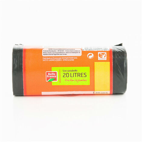 10 Sac Poubelle Belle France 20 Sacs De 20 Litres