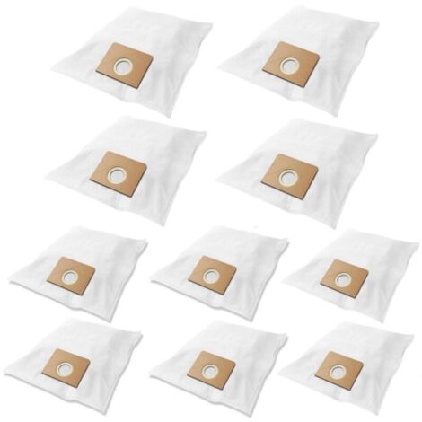 10 sacchetti per aspirapolvere a secco e a umido per Kärcher NT 25/1 e NT 35/1 – Filtro in tessuto non tessuto