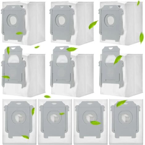 10 sacs à poussière pour robot iRobot Roomba i7/i3/i4/j7/s9/i8+/i6